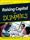 Raising Capital For Dummies (eBook)